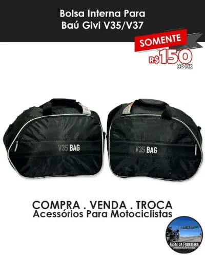 Bolsa interna para baú Givi modelo V35