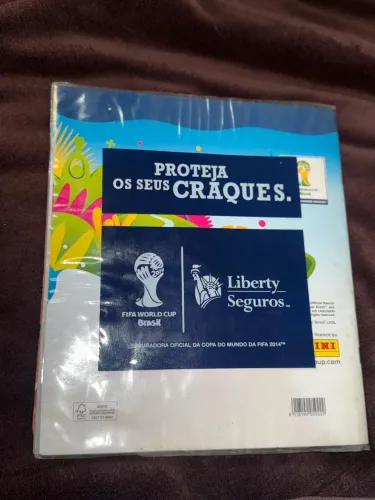 Álbum Panini Copa do Mundo Brasil 2014 Completo 100% - Estado de Novo
