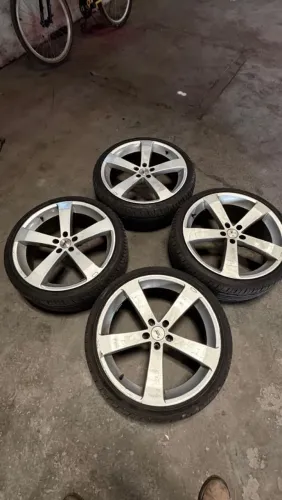 JOGO DE RODAS TSW ARO 20 + PNEUS THUNDER 225/35ZR20