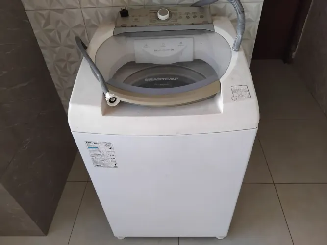 Máquina de lavar roupas Brastemp defeito não bate roupa