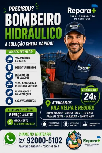 Bombeiro Hidráulico 24H 