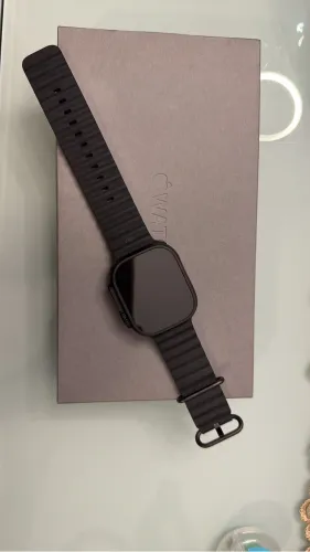 Apple Watch Ultra 3 49mm ti black ocean band