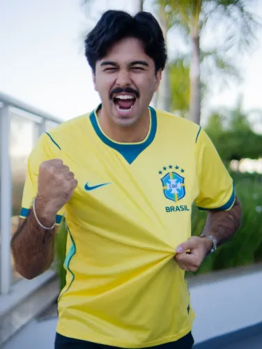 Camisa Brasil Amarela Todos os tamanhos