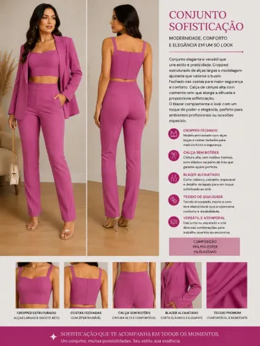 Conjunto alfaiataria