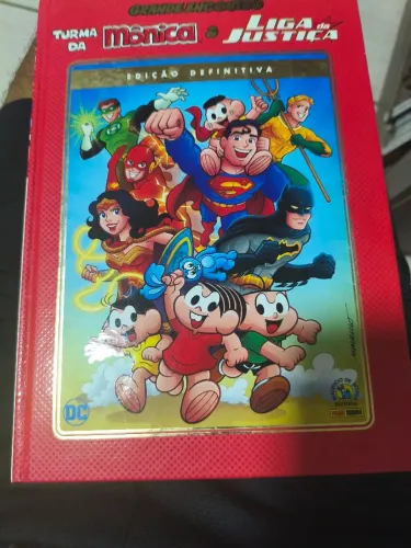 Turma da mônica e liga da justiça 