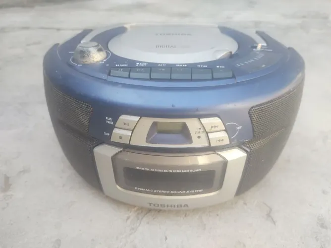 " Micro System Cd K7 Am/fm Toshiba Rg8157 "