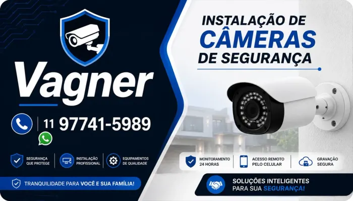 Instalação de Câmeras de Segurança