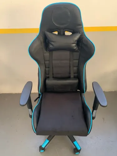 Cadeira Gamer Preta & azul