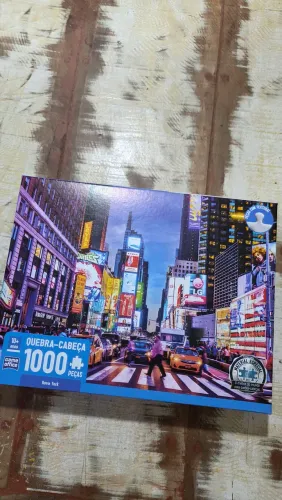 Quebra cabeça 1000 peças Nova York