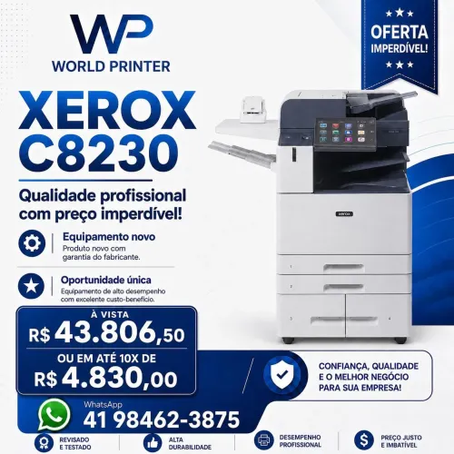 MULTIFUNCIONAL XEROX C8230 LASER COLOR