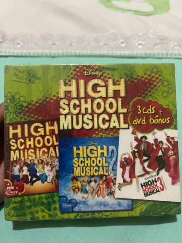 3 cds high school musical + dvd bonus