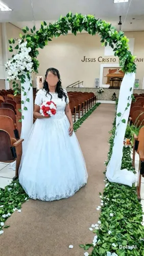 Vestido de noiva princesa
