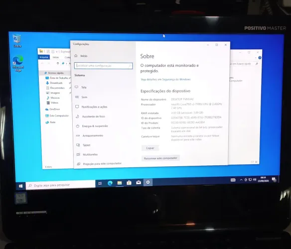 Computador ddr4 all in one 7geração