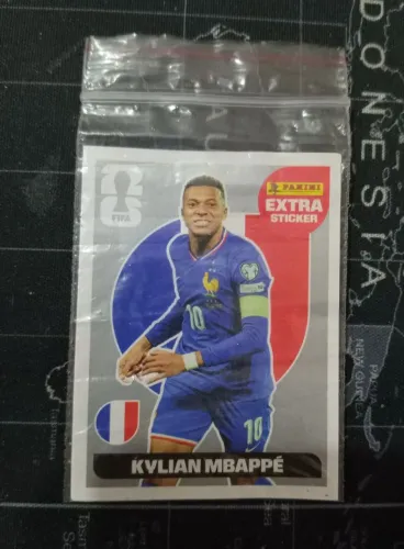 Figurinha Original Extra Panini KYLIAN MBAPPÉ PRATA