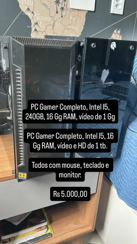Vende-se 02(dois) gabinetes games com todos acessórios