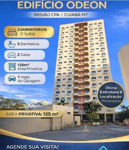 Edifício Odeon 3 quartos