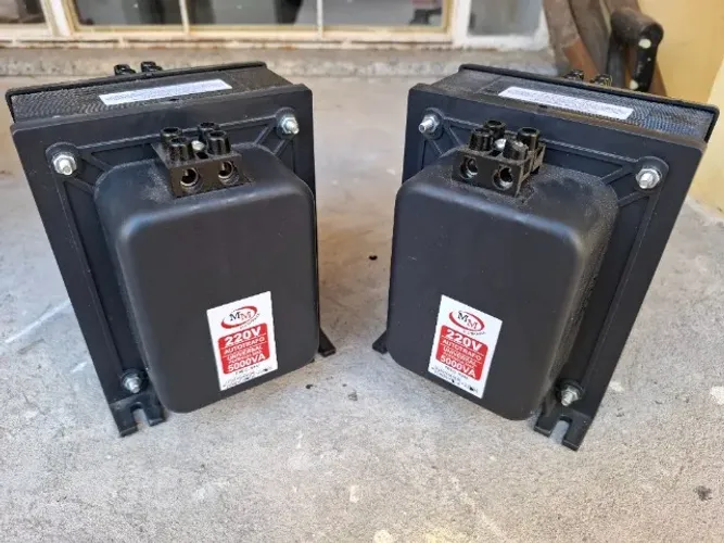 Auto Transformador 5.000VA - 127V p 220V e 220V p 127V