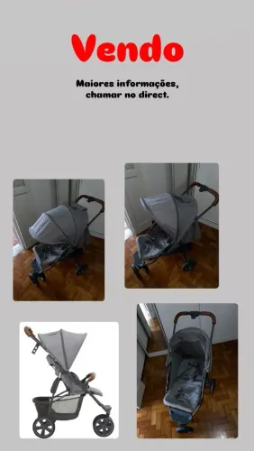 Carrinho de bebê Super Novo