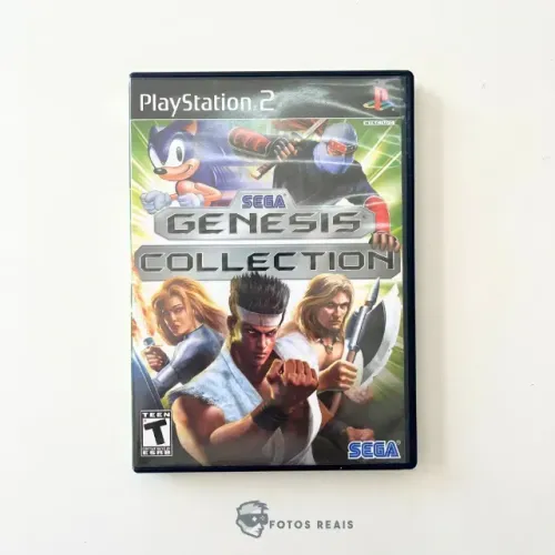JOGO SEGA GENESIS COLLECTION SEMINOVO - PS2
