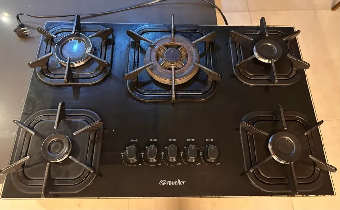 Cooktop Muller com defeito