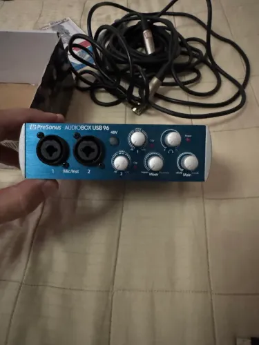 Interface de áudio Presonus audiobox USB 96