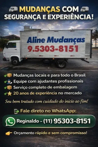 Aline Mudanças Cotia e Região 