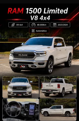 Ram 1500 Limited 5.7 CD 4X4 Aut. 2024