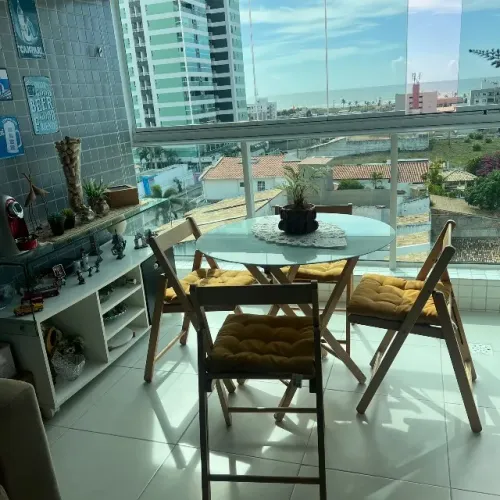 Conjunto mesa com aparador