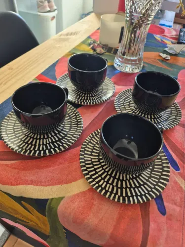Conjunto de 4 xícaras porto brasil