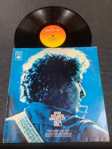 Grandes sucesso de Bob Dilan em vinil, 1975