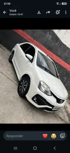 Toyota Etios Platinum Sed. 1.5 Flex 16V 4P Aut. 2017