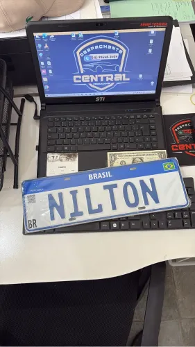 Placa de moto