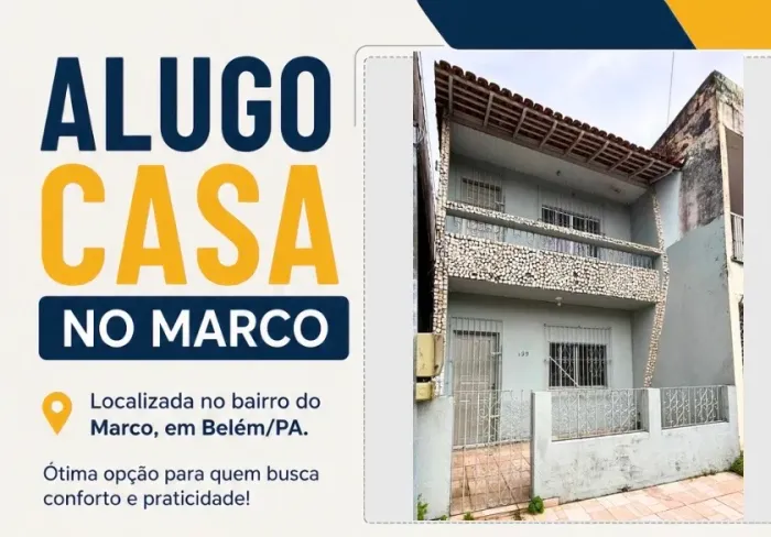 ALUGO CASA NO MARCO