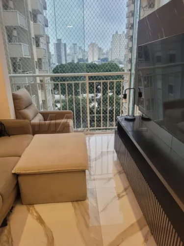 Apartamento a venda mobiliado com 27 m2 , 1 dormitório, sacada, Barra Funda - SP.