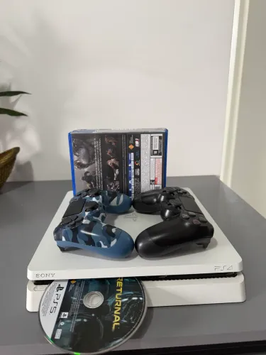 Ps4 slim branco 500gb