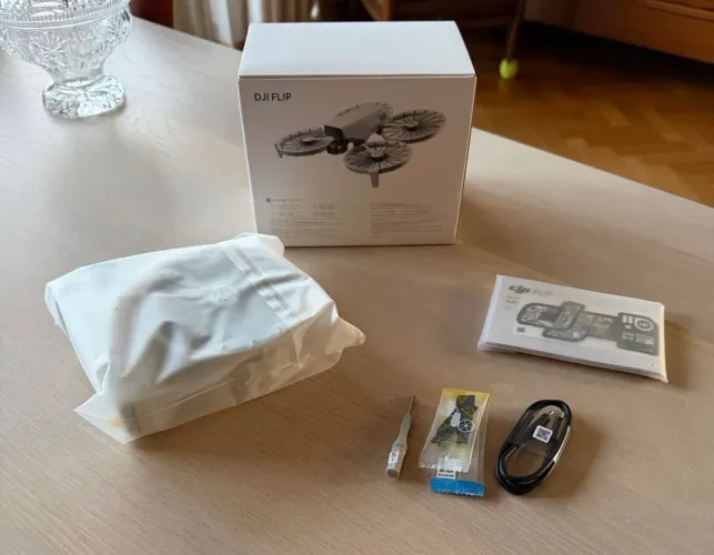 Drone Dji Flip com controle, usado 3x