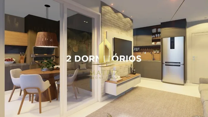 Apartamentos de 2 dormitórios no novo Kanoah