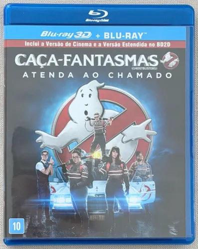 BLU-RAY CAÇA FANTASMAS ATENDA AO CHAMADO (ORIGINAL)