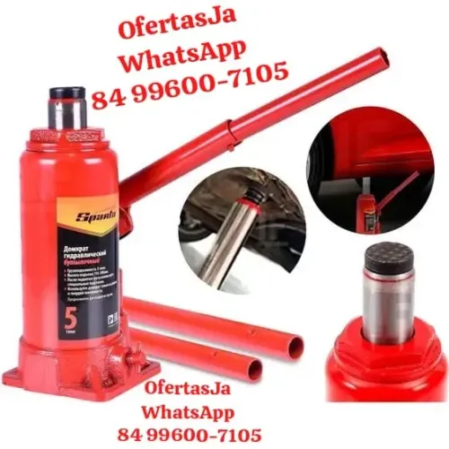 Macaco Hidráulico Garrafa 5 Toneladas