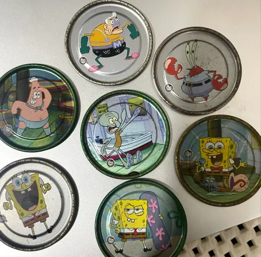 Tazos Bob Esponja Originais (Unidade)