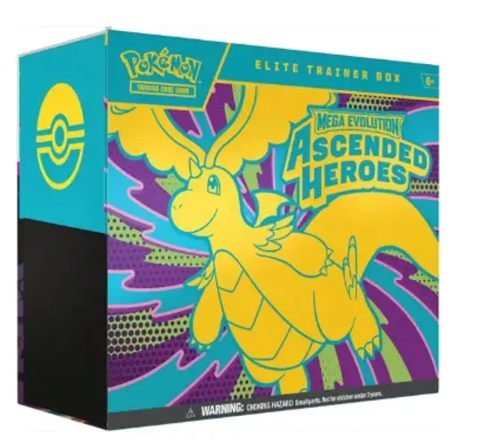 Elite Trainer Box - Ascended Heroes em Inglês - Pokémon TCG