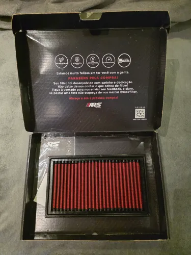 Filtro esportivo fastback e pulse 1.0 turbo