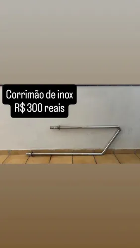 VENDO CORRIMÃO DE INOX