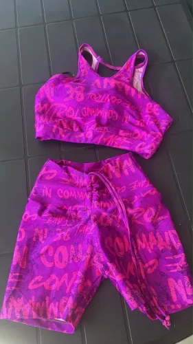 Roupa de academia conjunto novo TAM Único