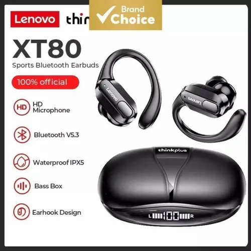 Fone Lenovo XT80, novo, original, tws