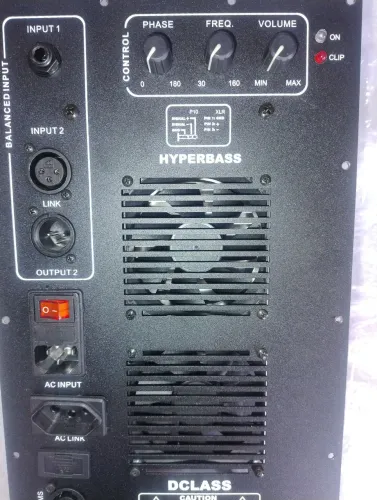 Painel amplificador para sub 1500 wats