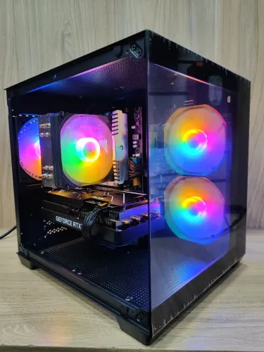 PC Gamer Ryzen 5 5600, RTX 3070 08GB, 16GB RAM 3200MHZ, SSD 256GB, HD 500GB, Fonte 500w