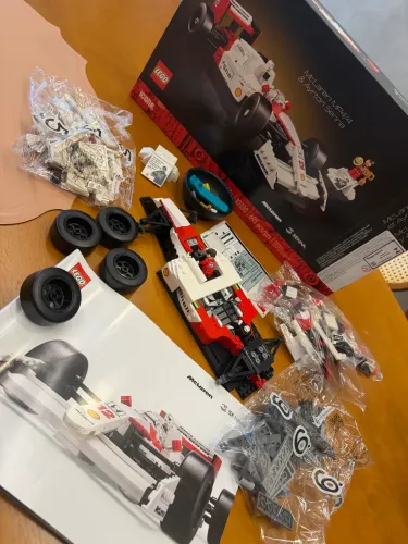 Lego carro do Ayrton de Sena