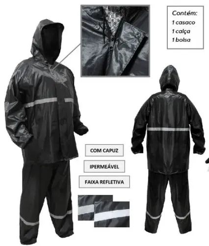 Capa de chuva 2 peças, nunca usado 