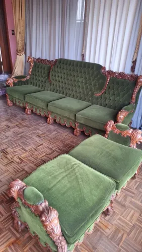 Sofas captone com pes pata de leão
